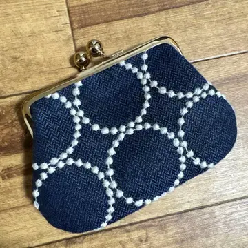 가마구치 파우치*핸드메이드*미나 페르호넨*tambourine 탬버린