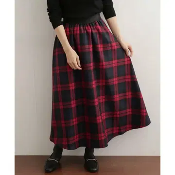 O'NEIL OF DUBLIN DOORS 별주 플레어 롱 스커트