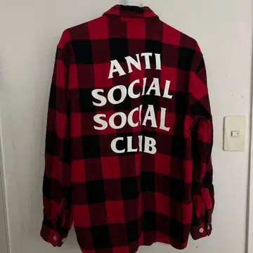 ANTI SOCIAL SOCIAL CLUB 플란넬 셔츠 S 사이즈