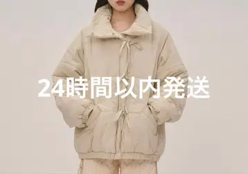 loin nuit 로완뉴이 ribbon padding blouson