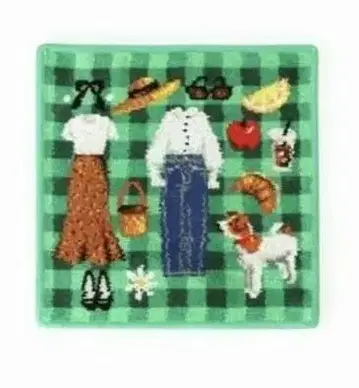 FEILER 페이러 IENA 별주 손수건 그린 이에나