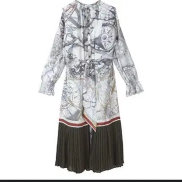 AMERI 스카프 드레스 프리 사이즈