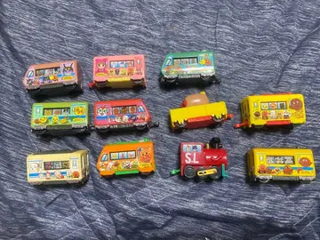 캡슐 프라레일 시리즈 11대 세트 호빵맨