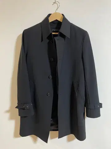 MAJI RYNSHU 스텐카라 코트 블랙 착용 2회 정가 65,800엔