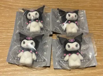 Netflix 마이멜로디 & 쿠로미 플로키 피규어 쿠로미 4개 세트