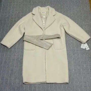 Misch Masch 리본 포함 보아 코트