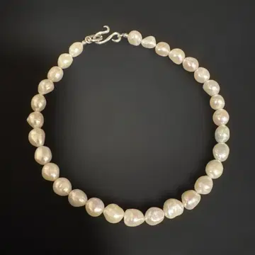 R.ALAGAN 숏 펄 목걸이 34cm