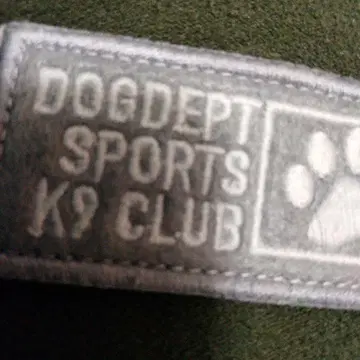 DOGDEPT K9 CLUB 후드티 F 사이즈 올리브 그린