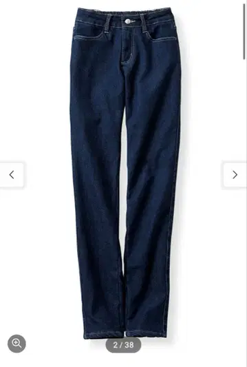 새상품 리브인컴포트 보아 안감 데님 팬츠 웜 팬츠 ML