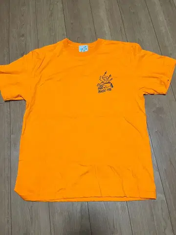 MAD MOUSE COMIC 티셔츠 XL 오렌지