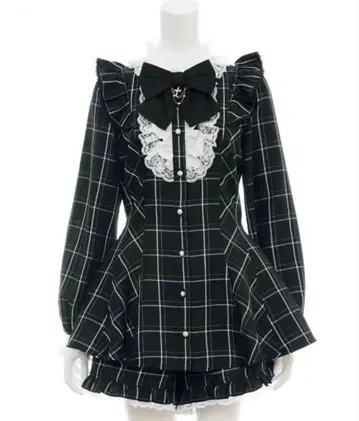 시크릿허니 시크릿허니 셋업 체크 Secret Honey