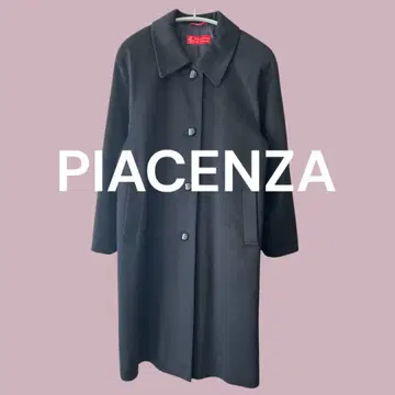 컨디션 최상 PIACENZA 퓨어 캐시미어 100% 체스터 코트 롱