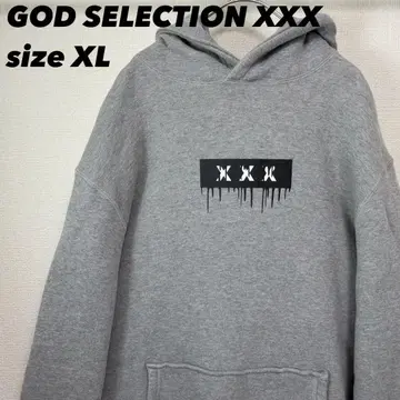[ 레어 구하기 어려움 ] 갓 셀렉션 트리플 엑스 로고 후드티