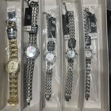 DIAMOND PIA 쿼츠 손목시계 세트