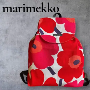 [ 새상품급 ] marimekko 마리메꼬 우니코 백팩 레어