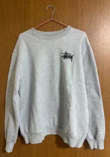 남성용 여성용 맨투맨 셋업 속기모 그레이