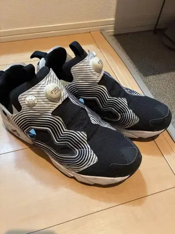 Reebok 인스타펌프 퓨리 블랙/화이트 28.5cm