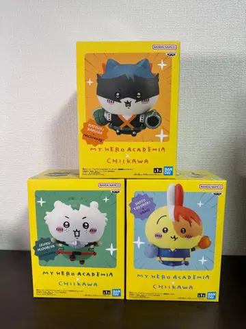 치이카와 나의 히어로 아카데미아 콜라보 피규어