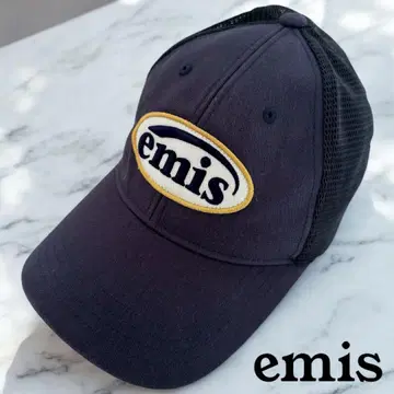 새상품급 에 emis 캡 메쉬 한국 네이비
