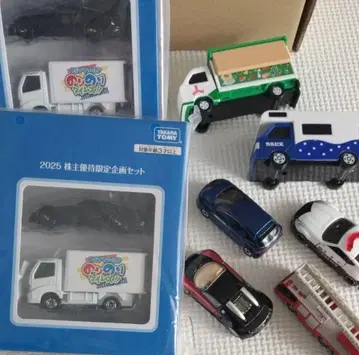 타카라토미 주주 우대 2개 x 토미카 6개 세트 미니카 자동차
