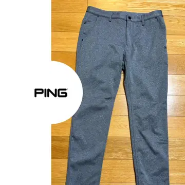 핑 (PING) 골프 팬츠 그레이 발수 팬츠 스트레치 본딩