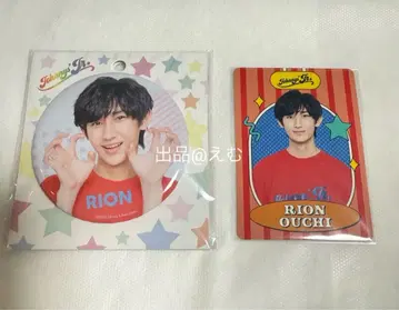 오우치 리온 캔뱃지 프로필 카드 세트