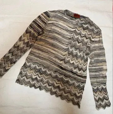 MISSONI 니트 긴팔 그레이 계열