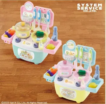 산리오 캐릭터 빵 교실 소꿉놀이 시스템 주방 2종