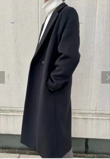 하이퀄리티 멜톤 클래식 체스터 코트