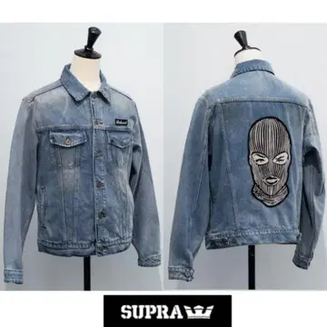 SUPRA 데님 자켓 라이트 블루