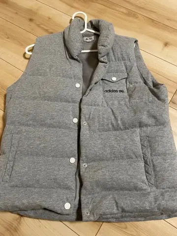 adidas 그레이 다운 베스트 OT/XL