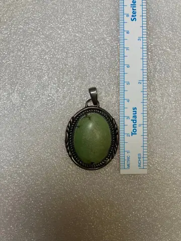 터콰이즈 목걸이 탑