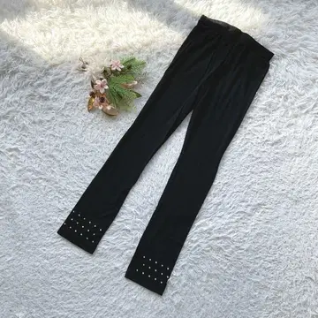 고품질 (L~LL) 레깅스 팬츠 레깅스 팬츠 요가 팬츠 스트레치 블랙