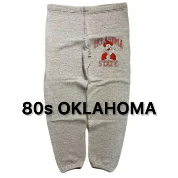 80s OKLAHOMA 스웨트 팬츠 오클라호마 빈티지