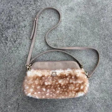 00년대 페어리 그런지 모리걸 밤비 패턴 퍼 백