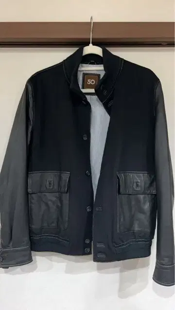 CINQUANTA 블랙/그레이 점퍼