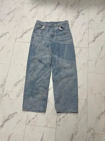 ZARA 라이트 블루 배기 데님 31