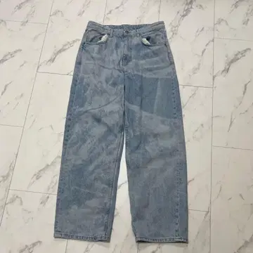 ZARA 라이트 블루 배기 데님 31