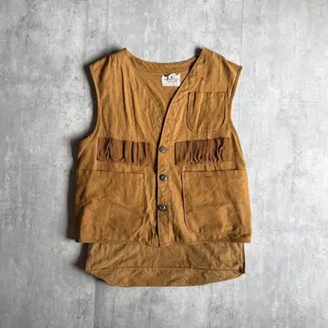 [ 60s vintage ] 덕 베스트 헌팅 편손톱 YKK 구제 의류