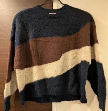 [ KEYUCA ] 블로킹 컬러 MIX 스웨터 (택 포함 새상품)