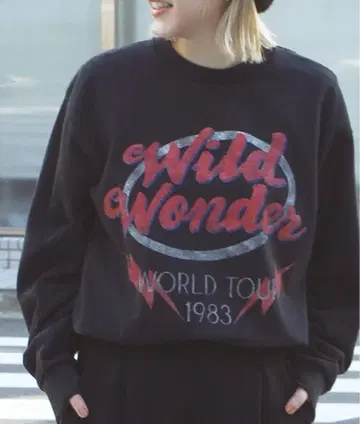 SCREEN STARS 스크린 스타즈 롱 슬리브 T셔츠 블랙