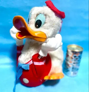 쇼와 레트로 1970년대 디즈니 도널드 덕 심벌즈 덕 전동 보행