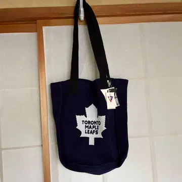 토론토 메이플 리프스 토트백 네이비 미사용 택 포함