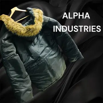 ALPHA INDUSTRIES 퍼 포함 플라이트 자켓 L 사이즈 MA-1