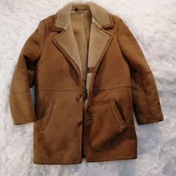 [ 초레어 ] SCHOTT USA제 무스탕 런치 코트 사이즈 38