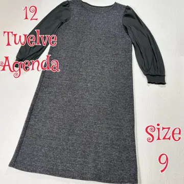 12 Twelve Agenda 니트 롱 원피스 블랙 계열 9