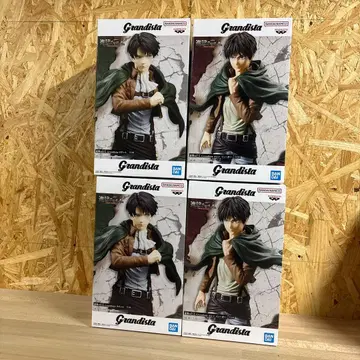 진격의 거인 피규어 4개 Grandista 엘렌 예거 리바이