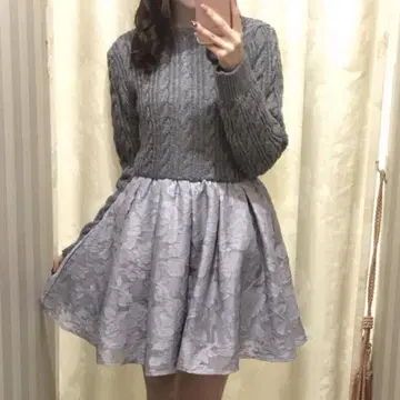 에블린 니트 원피스