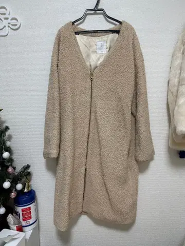 ViS 보아 자켓 베이지