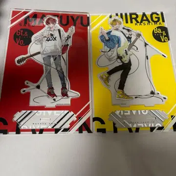 기븐 사토 마후유 카시마 슈 기븐전 아크릴 스탠드 2점 세트